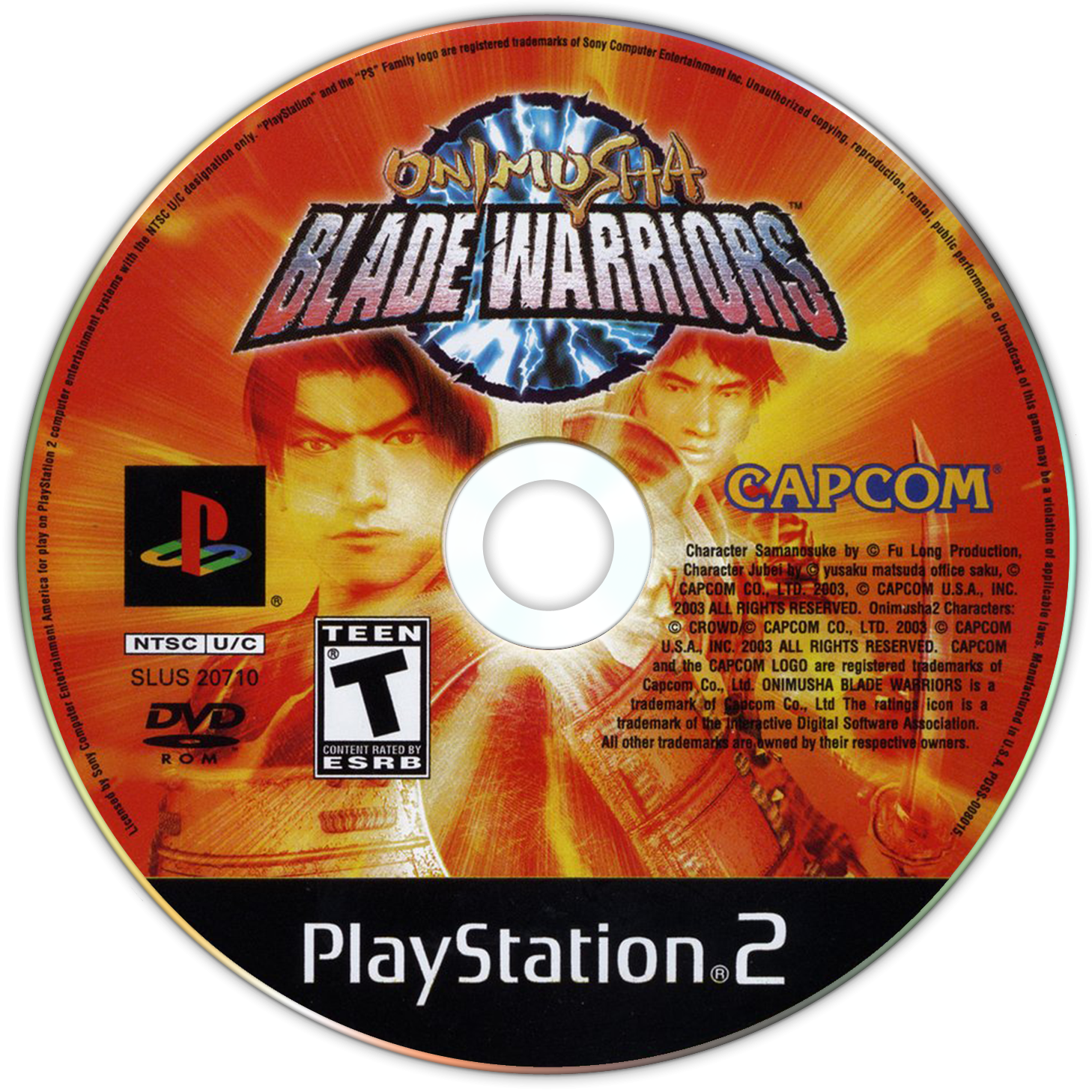 Onimusha: Blade Warriors - PlayStation 2 (PS2) Game