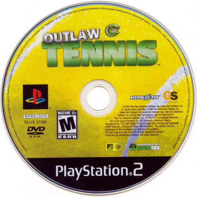 Outlaw Tennis - PlayStation 2 (PS2) Game Complete - YourGamingShop.com - Buy, Sell, Trade Video Games Online. 120 Day Warranty. Satisfaction Guaranteed.