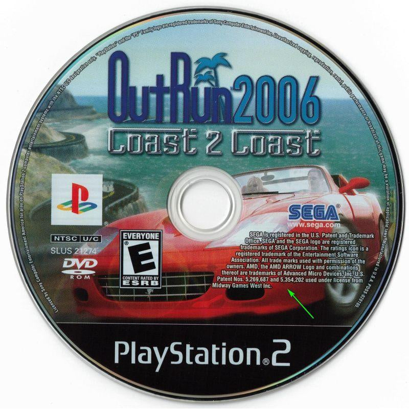 OutRun 2006: Coast 2 Coast - PlayStation 2 (PS2) Game Complete - YourGamingShop.com - Buy, Sell, Trade Video Games Online. 120 Day Warranty. Satisfaction Guaranteed.
