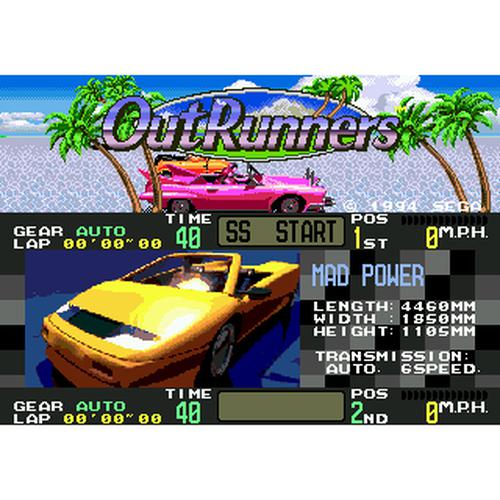 OutRunners - Sega Genesis Game Complete - YourGamingShop.com - Buy, Sell, Trade Video Games Online. 120 Day Warranty. Satisfaction Guaranteed.