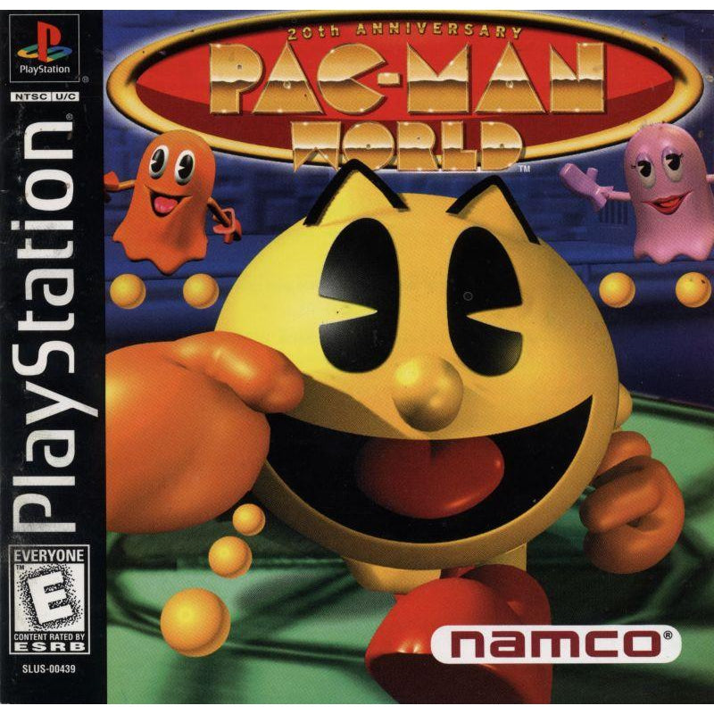 Pac-Man World 20th Anniversary - PlayStation 1 (PS1) Game Complete - YourGamingShop.com - Buy, Sell, Trade Video Games Online. 120 Day Warranty. Satisfaction Guaranteed.