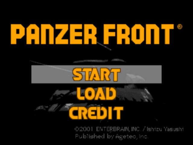 Panzer Front - PlayStation 1 (PS1) Game
