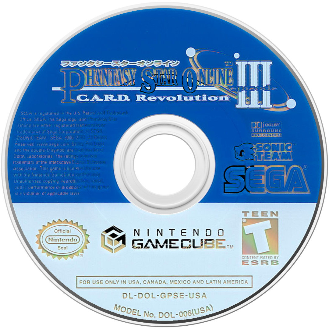 Phantasy Star Online Episode III: C.A.R.D. Revolution - Nintendo GameCube Game