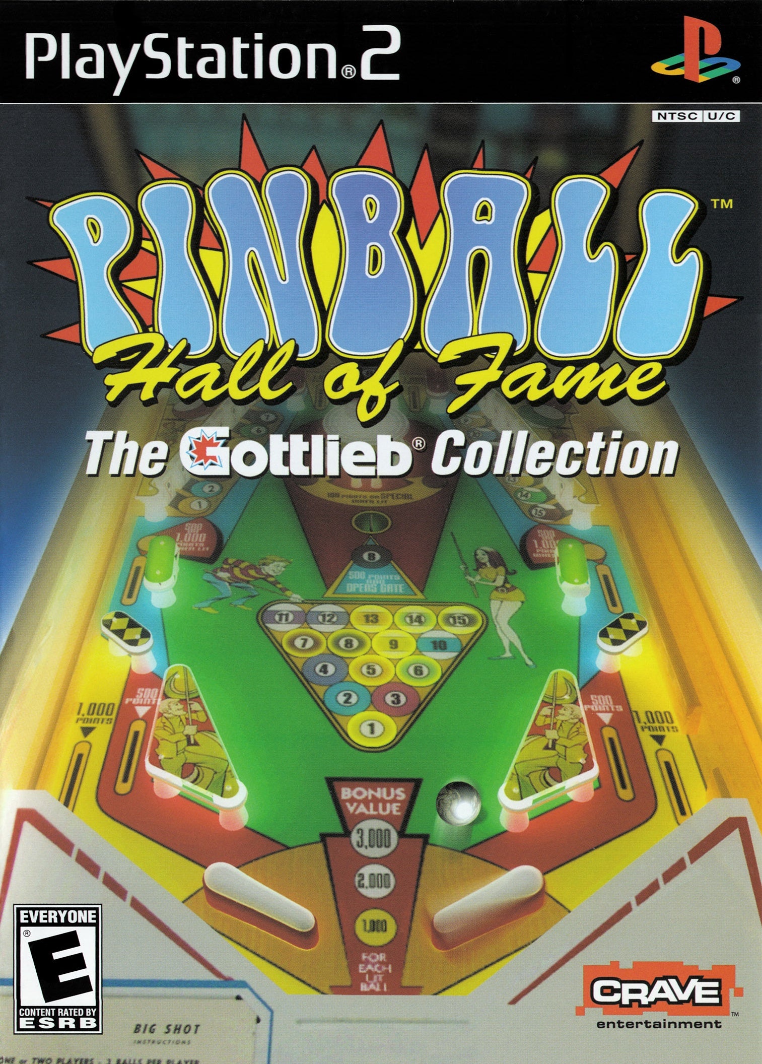 Pinball Hall of Fame: The Gottlieb Collection - PlayStation 2 (PS2) Game