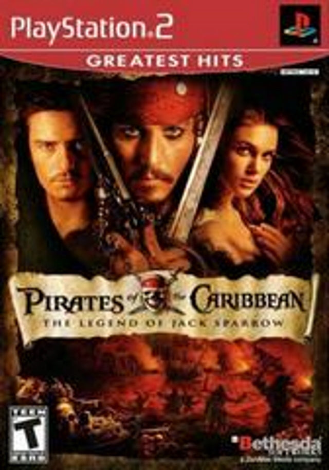 Pirates of the Caribbean: The Legend of Jack Sparrow (Greatest Hits) - PlayStation 2 (PS2) Game