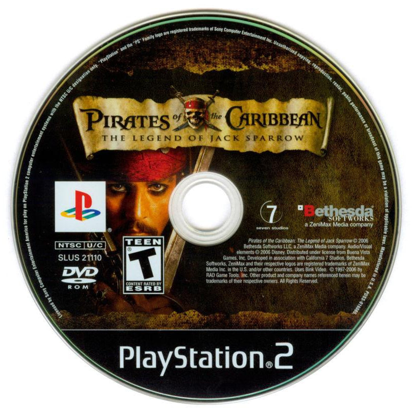 Pirates of the Caribbean: The Legend of Jack Sparrow - PlayStation 2 (PS2) Game Complete - YourGamingShop.com - Buy, Sell, Trade Video Games Online. 120 Day Warranty. Satisfaction Guaranteed.