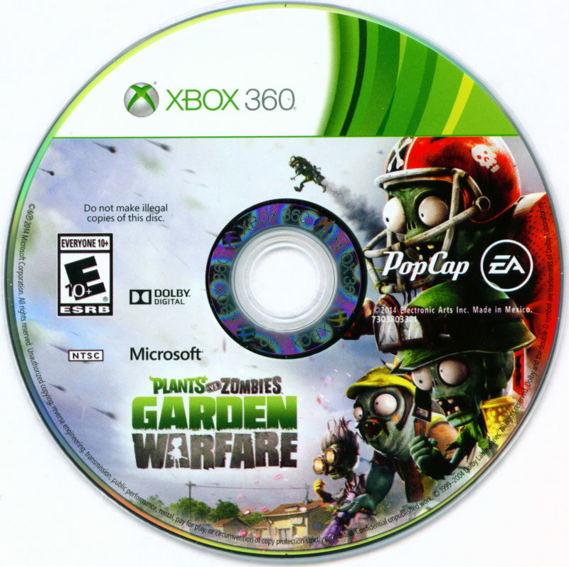 Plants vs. Zombies: Garden Warfare - Xbox 360 Game