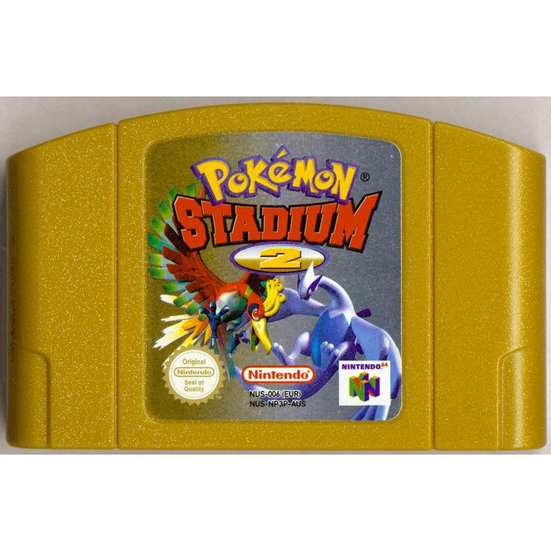 Pokemon Stadium 2 - Authentic Nintendo 64 (N64) Game Cartridge - YourGamingShop.com - Buy, Sell, Trade Video Games Online. 120 Day Warranty. Satisfaction Guaranteed.