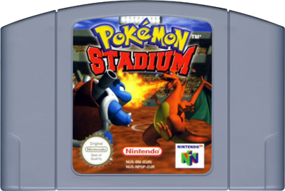 Pokemon Stadium - Authentic Nintendo 64 (N64) Game Cartridge