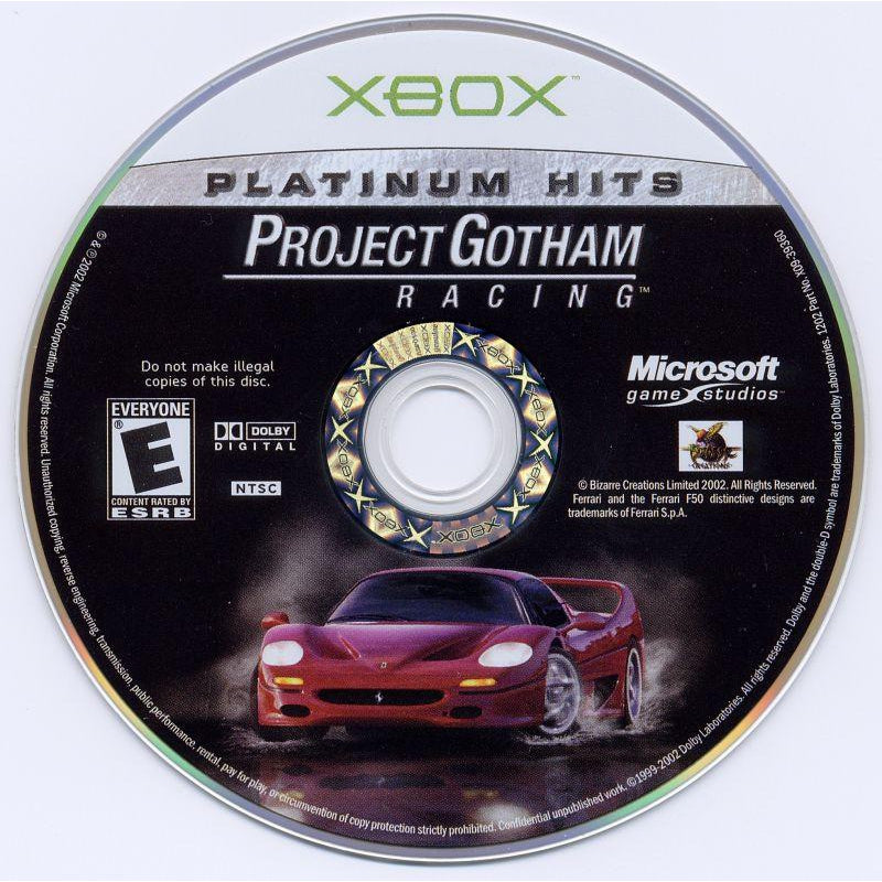 Project Gotham Racing (Platinum Hits) - Microsoft Xbox Game Complete - YourGamingShop.com - Buy, Sell, Trade Video Games Online. 120 Day Warranty. Satisfaction Guaranteed.