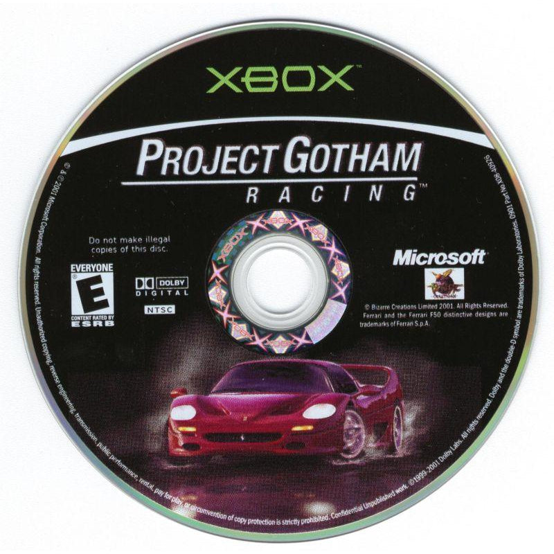 Project Gotham Racing - Microsoft Xbox Game Complete - YourGamingShop.com - Buy, Sell, Trade Video Games Online. 120 Day Warranty. Satisfaction Guaranteed.