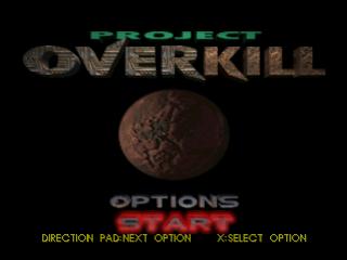 Project Overkill - PlayStation 1 (PS1) Game