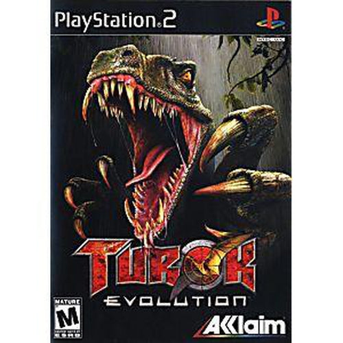Turok: Evolution - PlayStation 2 (PS2) Game Complete - YourGamingShop.com - Buy, Sell, Trade Video Games Online. 120 Day Warranty. Satisfaction Guaranteed.