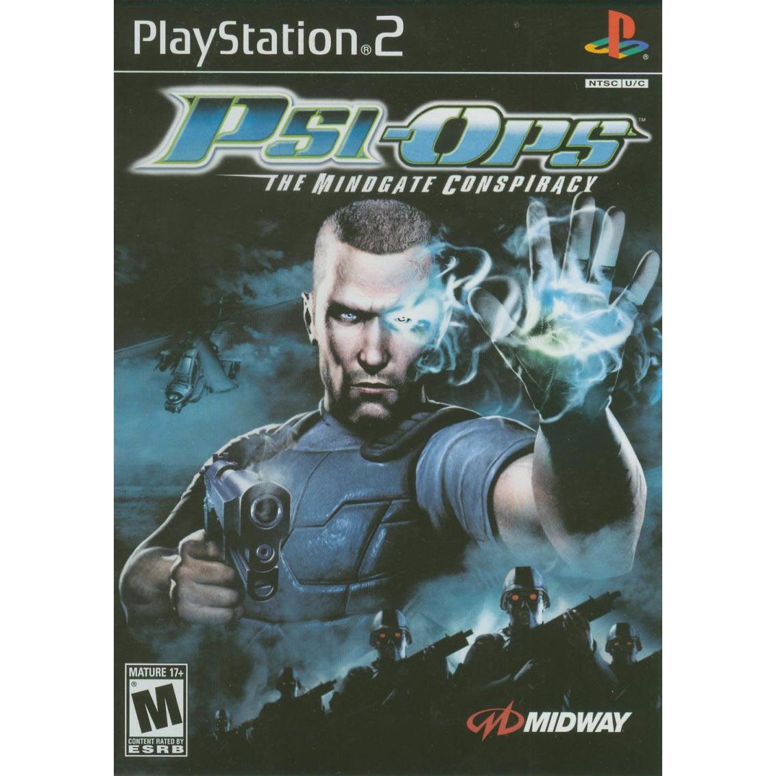Psi-Ops: The Mindgate Conspiracy - PlayStation 2 (PS2) Game Complete - YourGamingShop.com - Buy, Sell, Trade Video Games Online. 120 Day Warranty. Satisfaction Guaranteed.