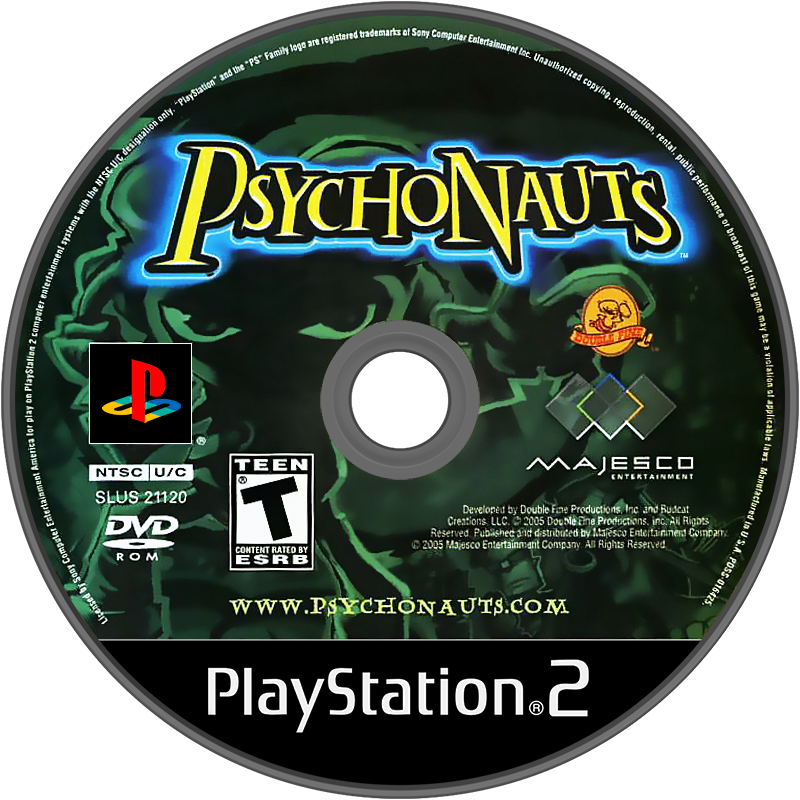 Psychonauts - PlayStation 2 (PS2) Game