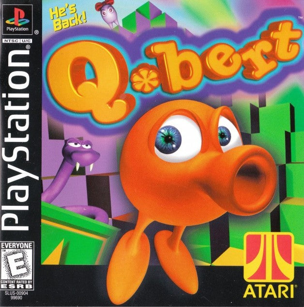 Q*Bert - PlayStation 1 (PS1) Game