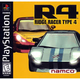 R4: Ridge Racer Type 4 - PlayStation 1 (PS1) Game Complete - YourGamingShop.com - Buy, Sell, Trade Video Games Online. 120 Day Warranty. Satisfaction Guaranteed.