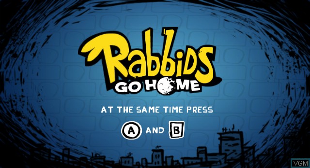 Rabbids Go Home - Nintendo Wii Game