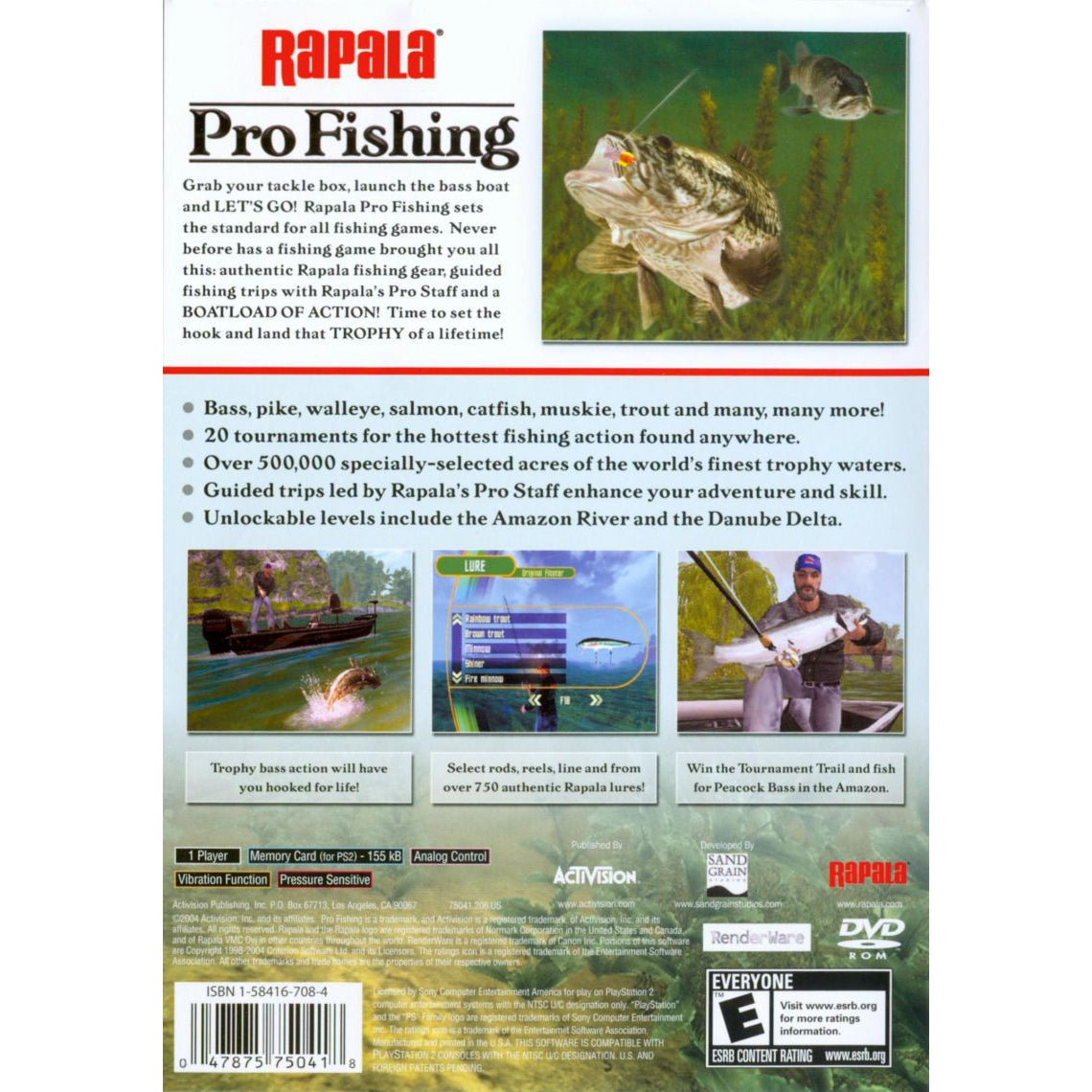 Rapala Pro Fishing - PlayStation 2 (PS2) Game Sale at Your Gaming Shop