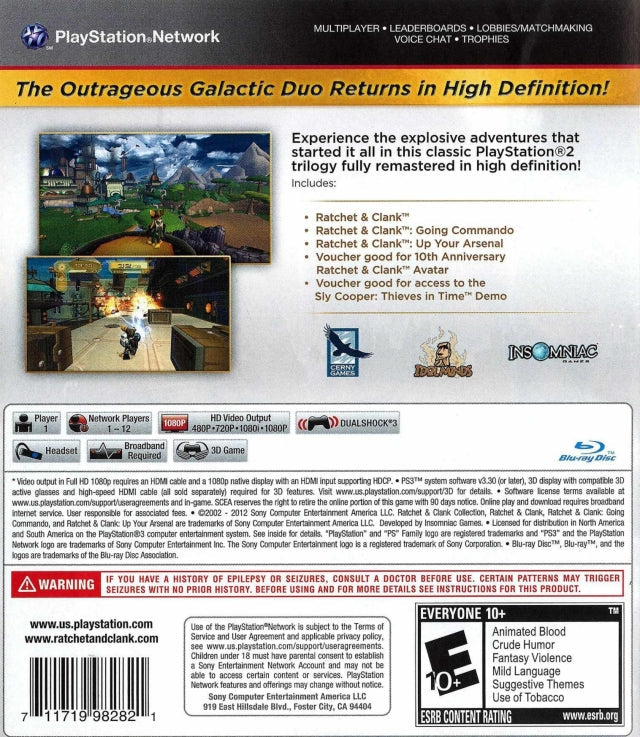 Ratchet & Clank Collection - PlayStation 3 (PS3) Game