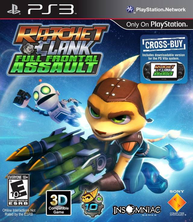 Ratchet & Clank Full Frontal Assault - PlayStation 3 (PS3) Game