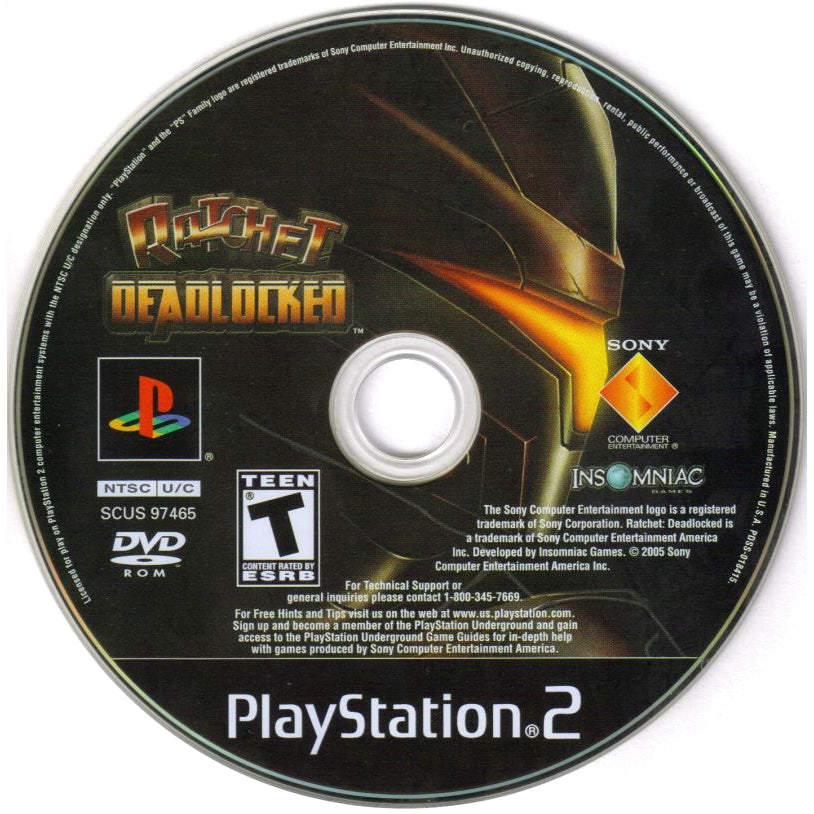 Ratchet: Deadlocked - PlayStation 2 (PS2) Game