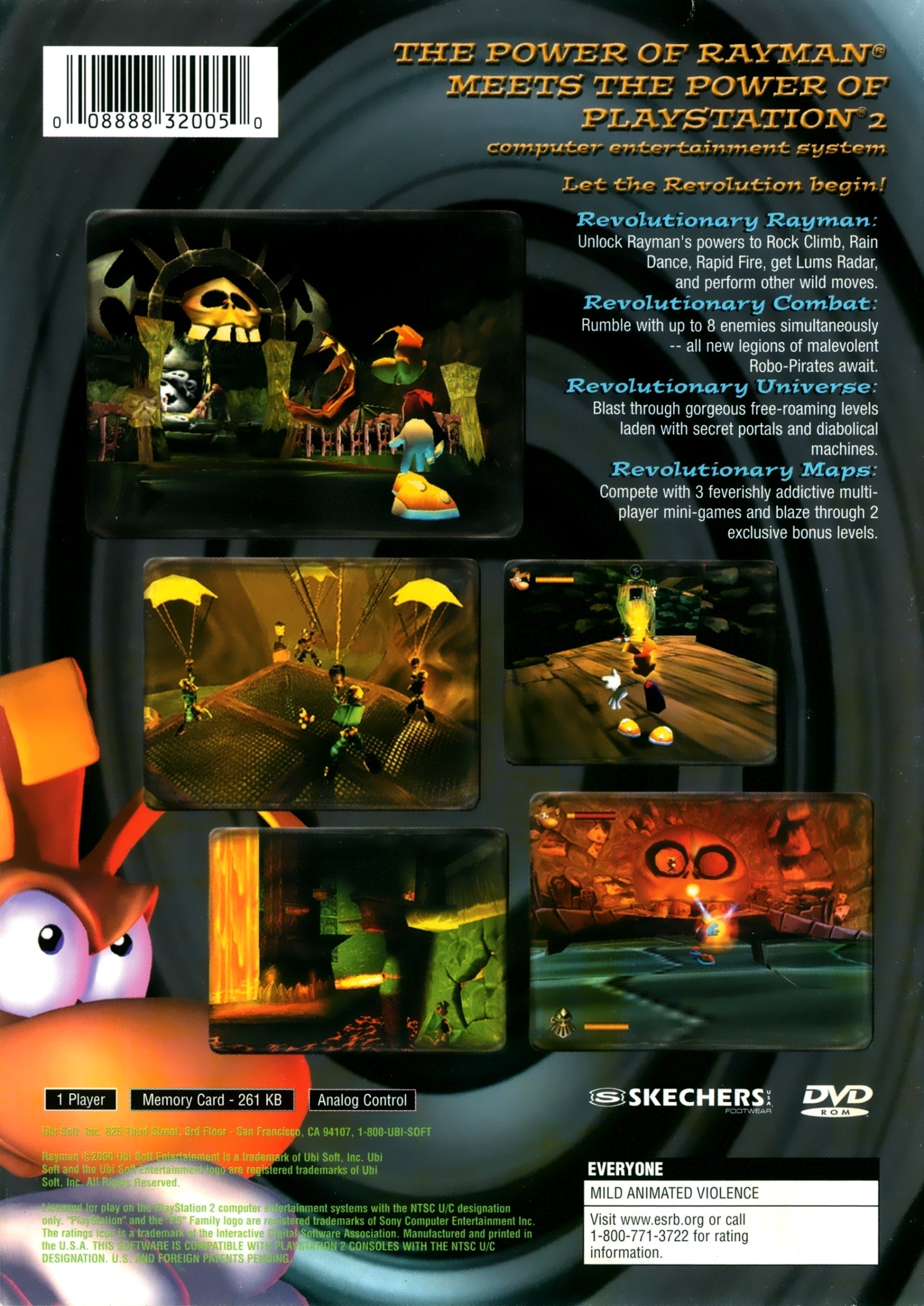 Rayman 2: Revolution - PlayStation 2 (PS2) Game