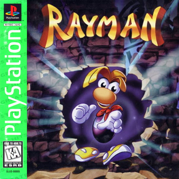 Rayman (Greatest Hits) - PlayStation 1 (PS1) Game - YourGamingShop.com - Buy, Sell, Trade Video Games Online. 120 Day Warranty. Satisfaction Guaranteed.