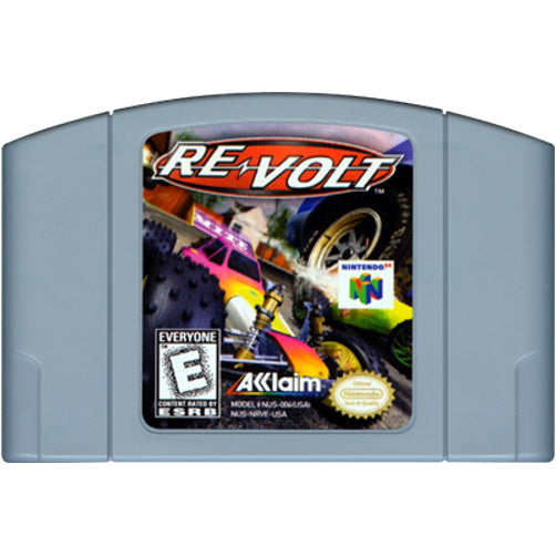 Re-Volt - Authentic Nintendo 64 (N64) Game Cartridge - YourGamingShop.com - Buy, Sell, Trade Video Games Online. 120 Day Warranty. Satisfaction Guaranteed.