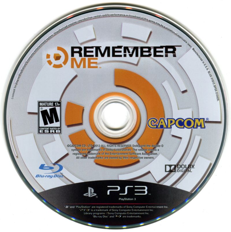 Remember Me - PlayStation 3 (PS3) Game