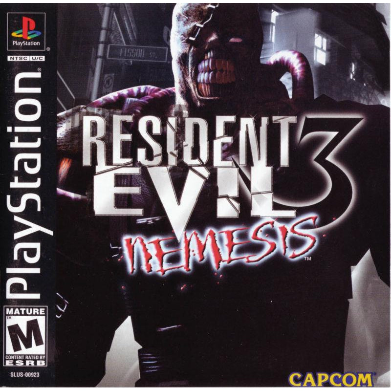 Resident Evil 3: Nemesis - PlayStation 1 (PS1) Game Complete - YourGamingShop.com - Buy, Sell, Trade Video Games Online. 120 Day Warranty. Satisfaction Guaranteed.