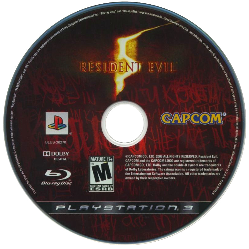 Resident Evil 5 - PlayStation 3 (PS3) Game