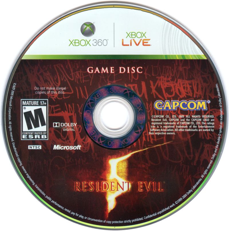 Resident Evil 5 - Xbox 360 Game