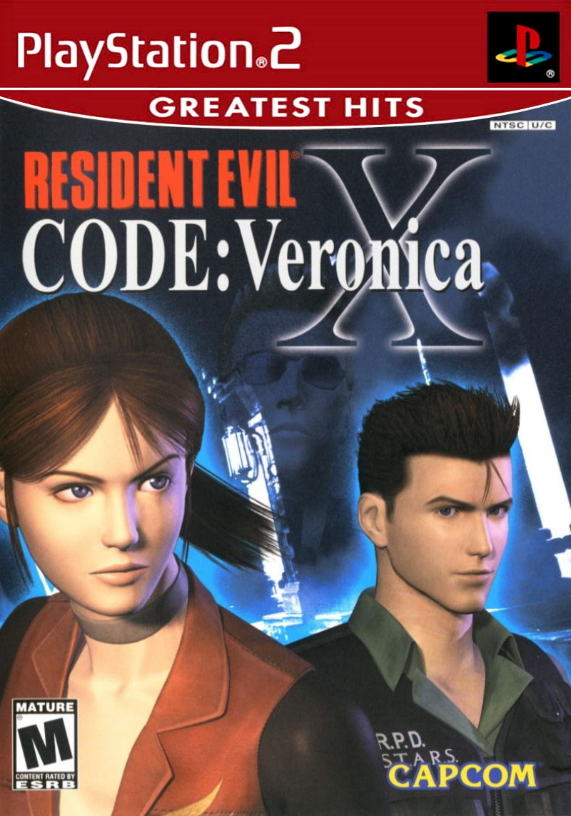 Resident Evil Code: Veronica X (Greatest Hits) - PlayStation 2 (PS2) Game