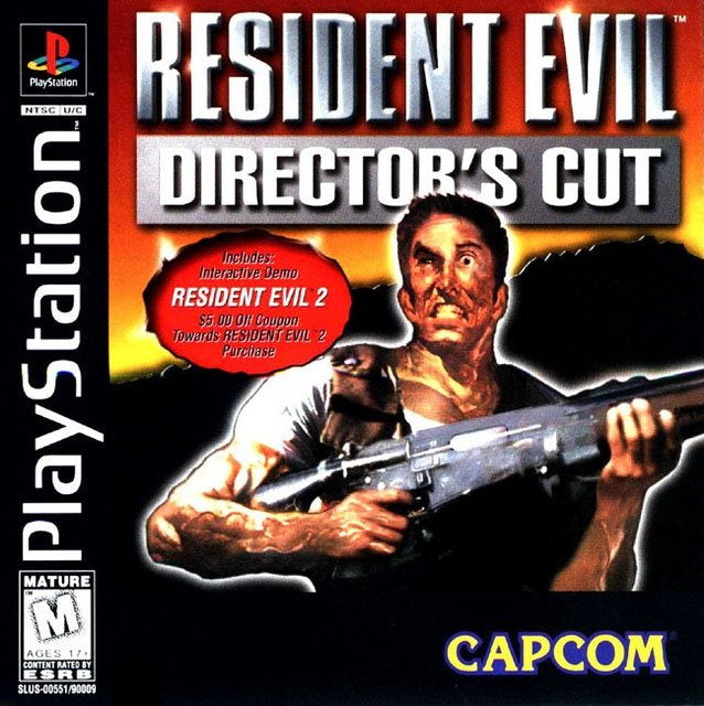 Resident Evil: Director's Cut - PlayStation 1 (PS1) Game