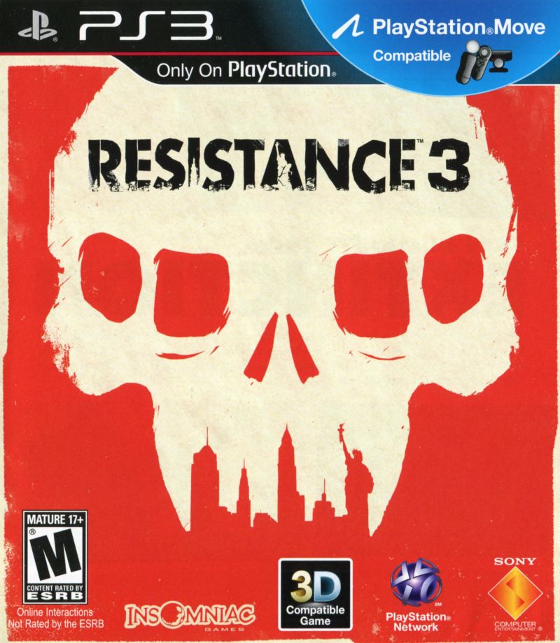 Resistance 3 - PlayStation 3 (PS3) Game