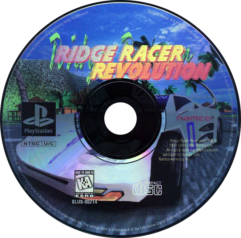 Ridge Racer Revolution - PlayStation 1 (PS1) Game