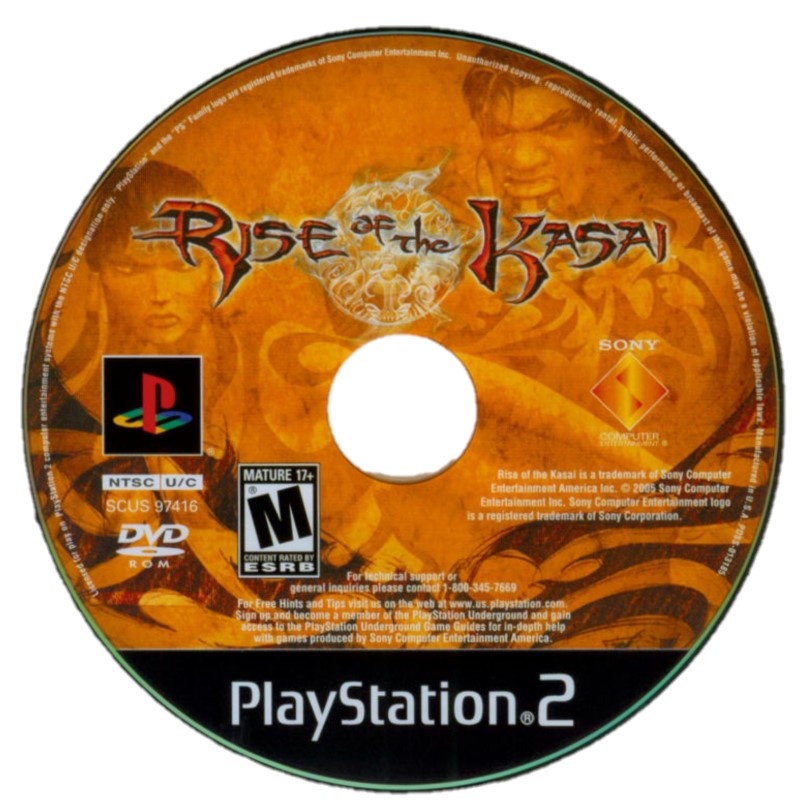 Rise of the Kasai - PlayStation 2 (PS2) Game
