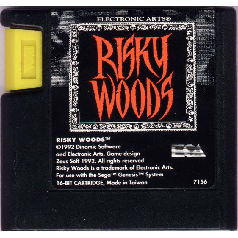 Your Gaming Shop - Risky Woods - Sega Genesis Game