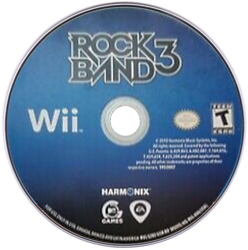 Rock Band 3 - Nintendo Wii Game