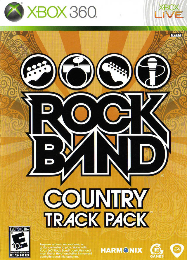 Rock Band Country Track Pack - Xbox 360 Game