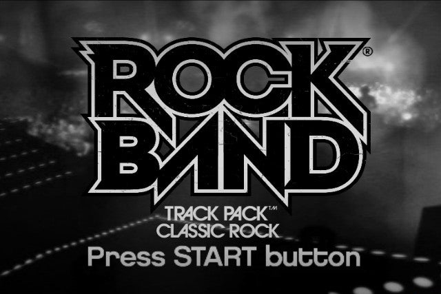 Rock Band Track Pack: Classic Rock - PlayStation 2 (PS2) Game