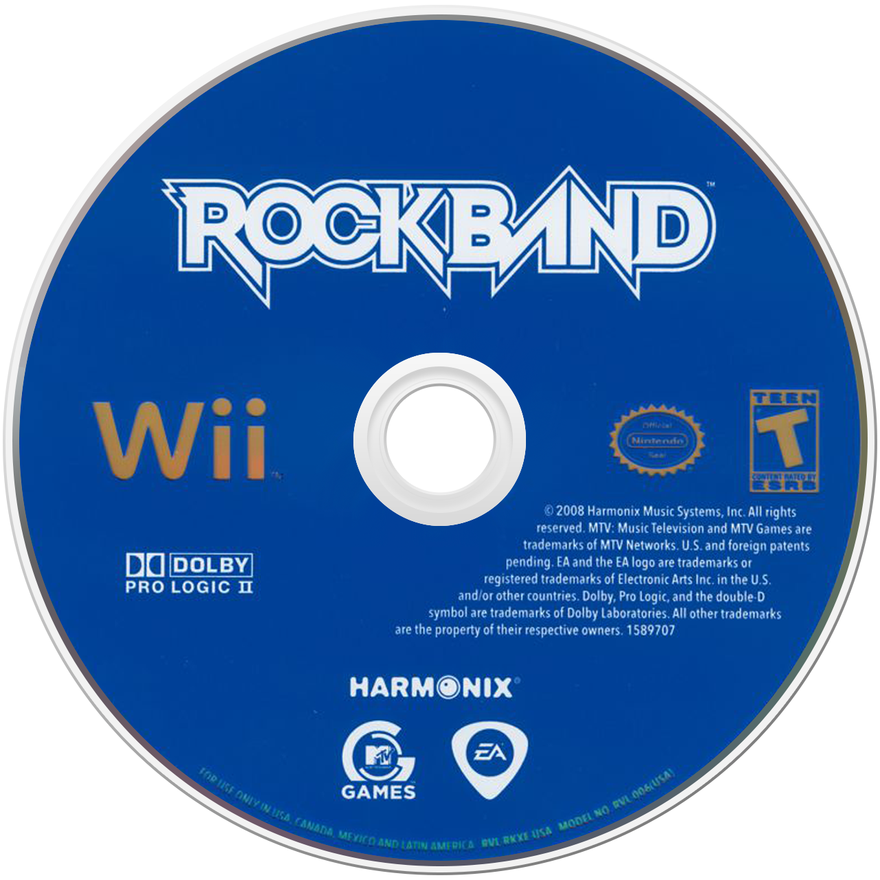 Rock Band - Nintendo Wii Game