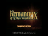 Romance of the Three Kingdoms IX - PlayStation 2 (PS2) Game