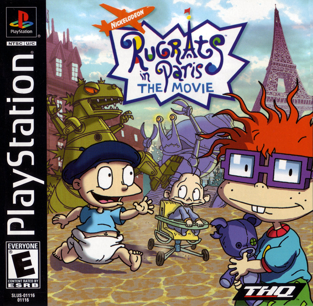 Rugrats in Paris: The Movie - PlayStation 1 (PS1) Game