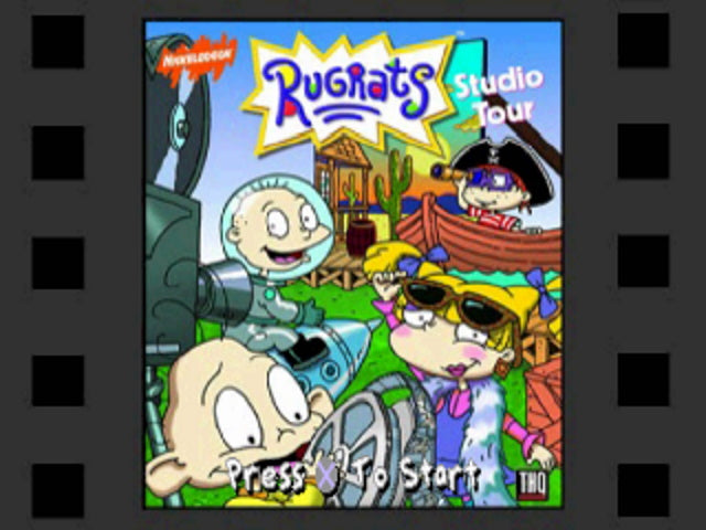 Rugrats: Studio Tour - PlayStation 1 (PS1) Game