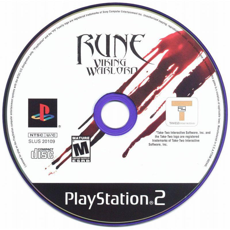 Rune: Viking Warlord - PlayStation 2 (PS2) Game Complete - YourGamingShop.com - Buy, Sell, Trade Video Games Online. 120 Day Warranty. Satisfaction Guaranteed.