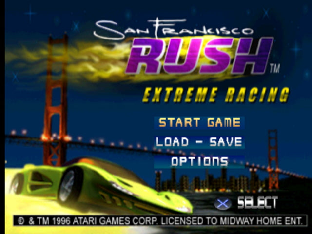 San Francisco Rush: Extreme Racing - PlayStation 1 (PS1) Game
