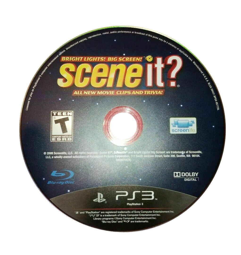 Scene It? Bright Lights! Big Screen! - PlayStation 3 (PS3) Game