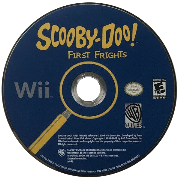 Scooby-Doo! First Frights - Nintendo Wii Game
